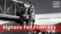 Afghans Fall From Sky After Clinging to US Air Force Plane Leaving Kabul
