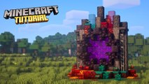 Minecraft _ How to build a Nether Portal _ 1.16 Tutorial