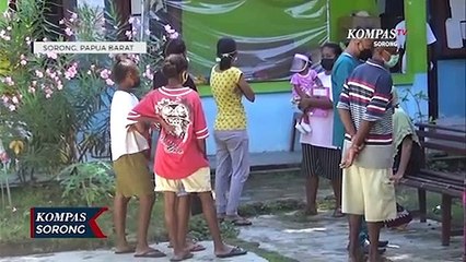 Vaksinasi Covid-19 Bagi Warga Pulau Doom Di Sorong