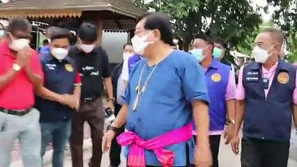 รมช.ประภัตร ลงพื้นที่หาน้ำใส่นาข้าวช่วยเหลือเกษตรกรที่ประสบปัญหาฝนทิ้งช่วง