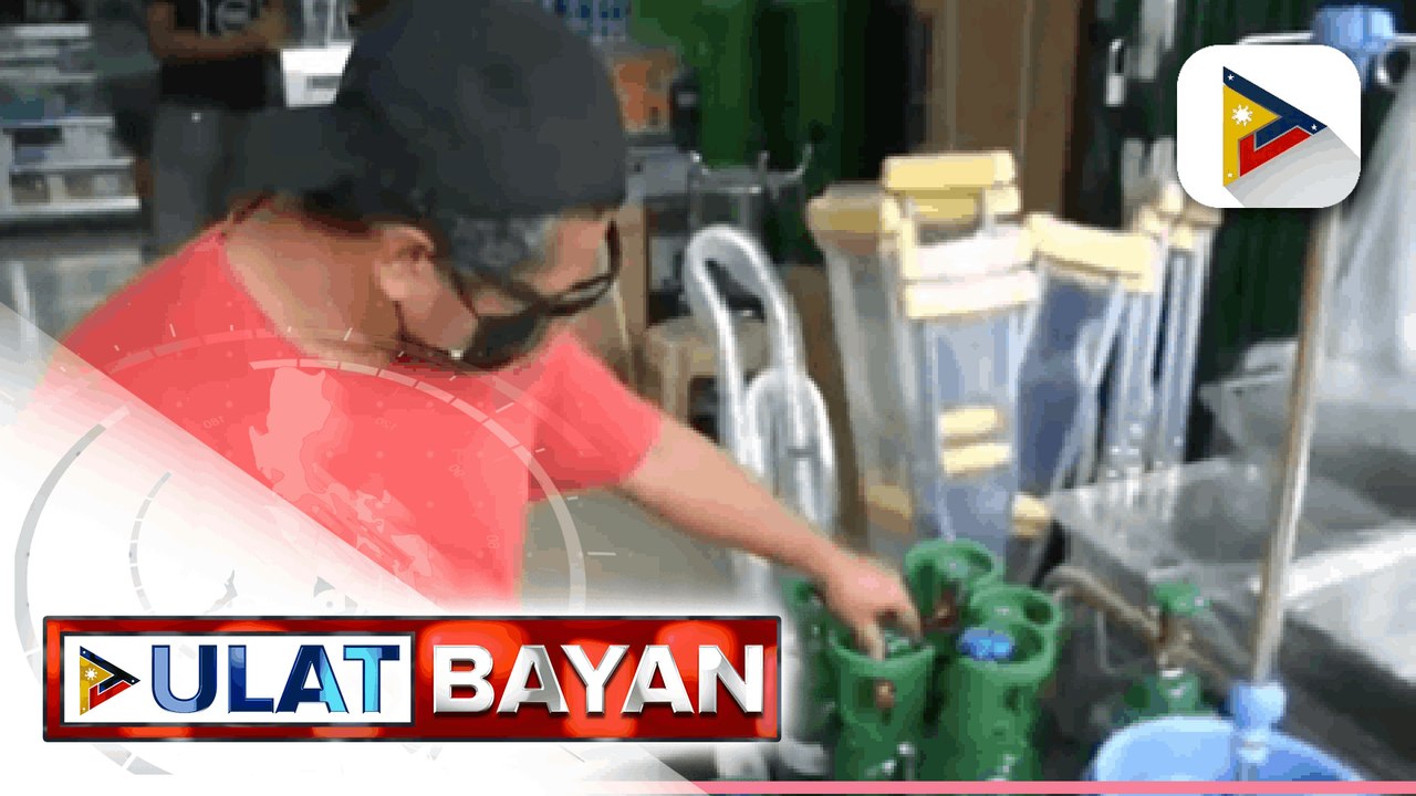 Produksyon ng oxygen, naantala dahil sa naiipong oxygen tanks sa mga ospital at bahay ayon sa DTI; PHA, iginiit na mabilis kinokolekta ng mga ospital ang mga tangke ng oxygen na walang laman