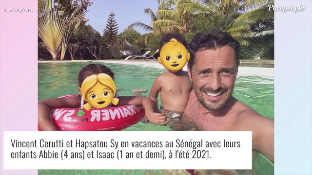 Vincent Cerutti séparé d'Hapsatou Sy : ses vacances en famille écourtées, il s'explique...