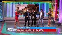 Humor: Personajes aseguran que no incumplieron la ley seca era y todo era parte de un simulacro