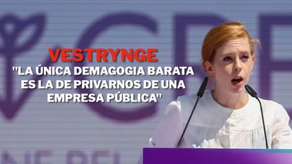 Vestrynge responde a Ribera: "La única demagogia barata es la de privarnos de una empresa pública"