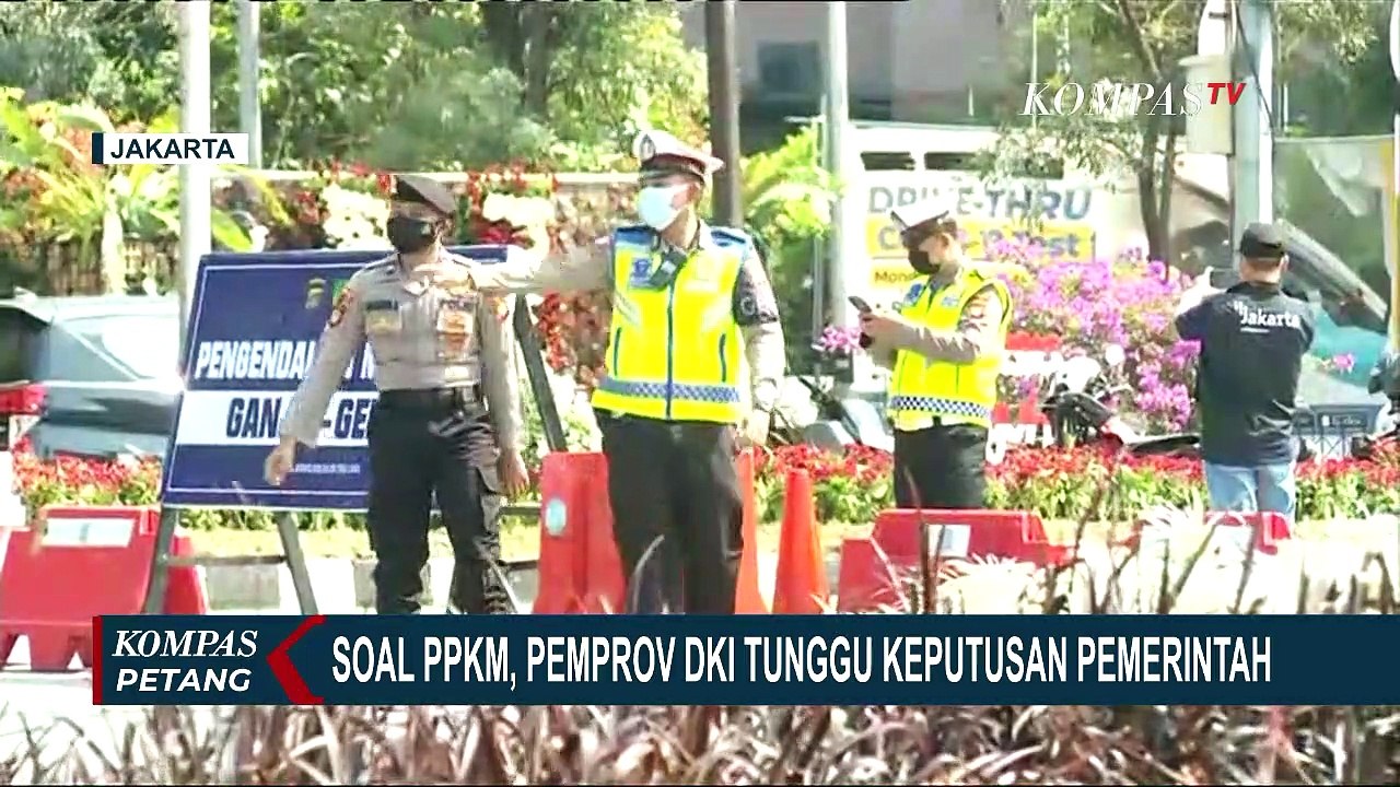 Pemprov DKI Jakarta Menunggu Kebijakan Pemerintah Pusat Soal PPKM