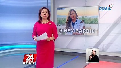 Fil-Am na si Dr. Audrey Sue Cruz, ginawan ng Barbie doll version bilang pasasalamat sa mga frontliner  | 24 Oras