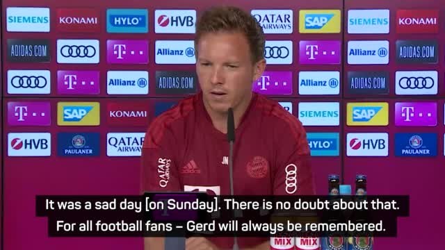Gerd Müller will be remembered by 'all football fans' - Nagelsmann