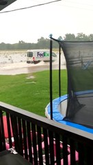 Parcel Delivered Through High Water