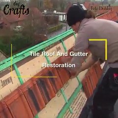 tile roof and gutter restoration of Modern Roofing Technology with Skilful and Creative Workers