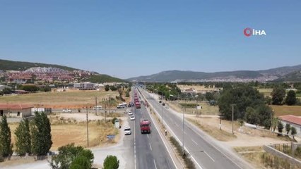 Son dakika... Kardeş 'Alev savaşçıları" uğurlandı