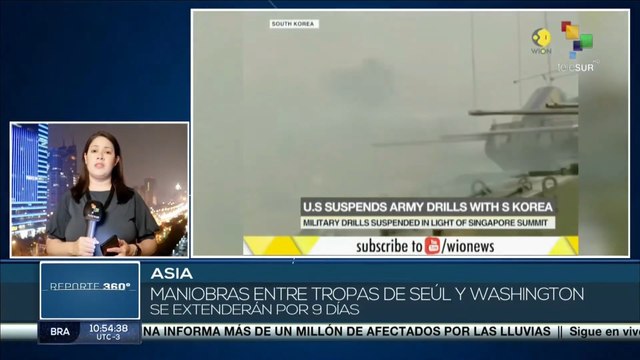 Corea del Sur y Estados Unidos iniciaron maniobras militares