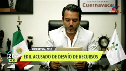 Acusan al presidente municipal de Cuernavaca de desvió de recursos
