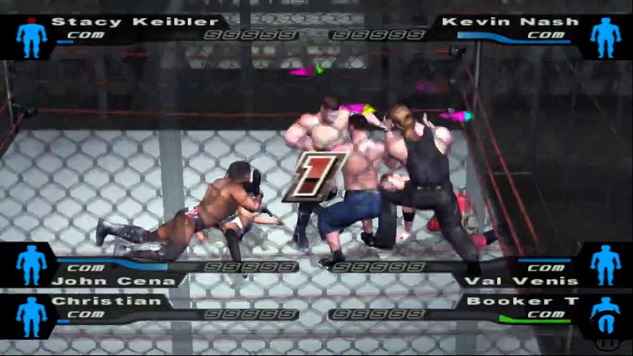 Here Comes the Pain Stacy Keibler vs Kevin Nash vs John Cena vs Val Venis vs Christian vs Booker T