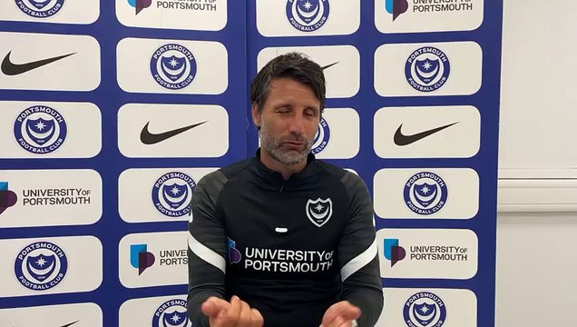 Danny Cowley pre-Shrewsbury visit to Fratton Park