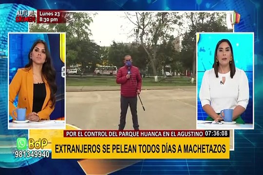 El Agustino: peleas continuas entre extranjeros causan temor entre los vecinos