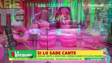 Tremenda caída la que sufrió Lorena Sugier durante un juego en La Batidora