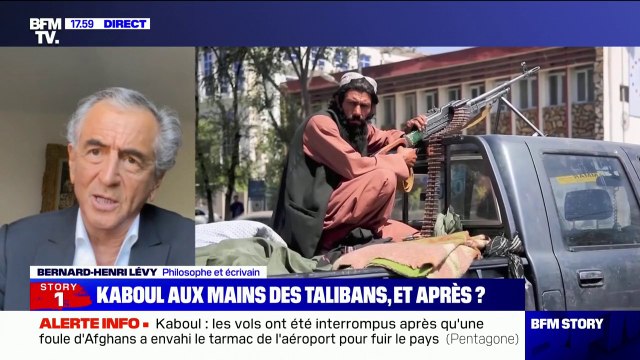 Kaboul aux mains des talibans: pour Bernard-Henri Lévy, c'est la revanche d'Al-Qaïda, la vengeance de Ben Laden