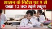 शासन के निर्देश पर 9 से 12 कक्षा तक के स्कूल खुले