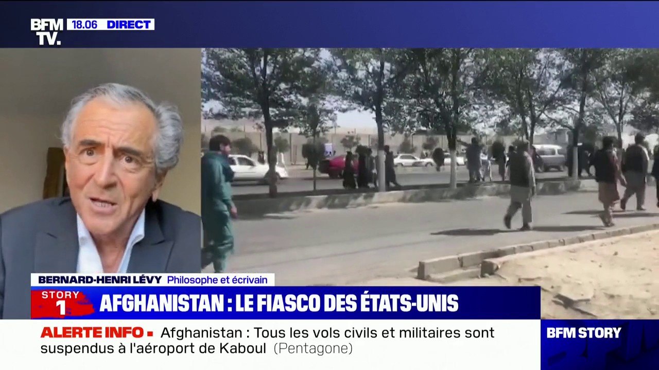 Bernard-Henri Lévy: "Les talibans sont des bons terroristes mais sont des mauvais soldats"