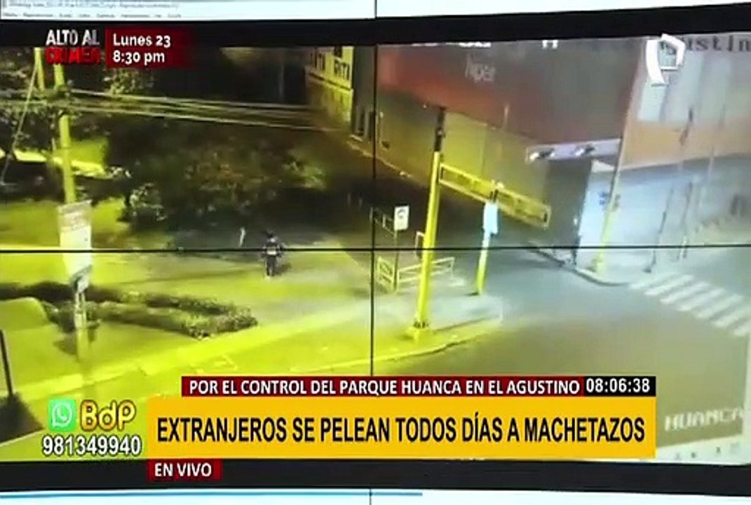 El Agustino: peleas continuas entre extranjeros causan temor entre los vecinos