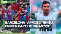 Barcelona logra primera victoria de era post-Messi en La Liga; se impone a la Real Sociedad