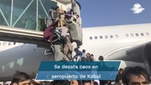 Así se vive el caos y la desesperación de los afganos tras la entrada del Talibán a Kabul