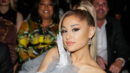 Ariana Grande’s Cute Reaction to Selena Gomez Singing ‘Break Up With Your Girlfriend, I’m Bored’ | Billboard News