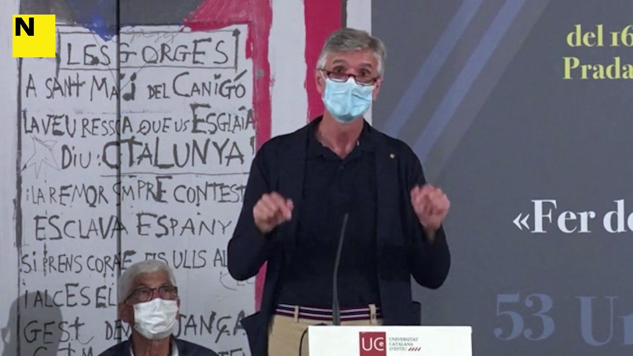 Argimon avisa: "La covid no pot ser excusa per retallar drets i llibertats"