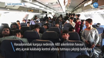 Video herunterladen: Kabil Havaalanı’nda Gergin Bekleyiş Sürüyor