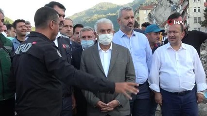 AK Parti Genel Başkan Vekili Yıldırım: "Provokasyonlara gelmeyelim, bina, dükkan hepsi yerine gelir"