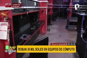 VES: roban 30 mil soles en equipos de cómputo