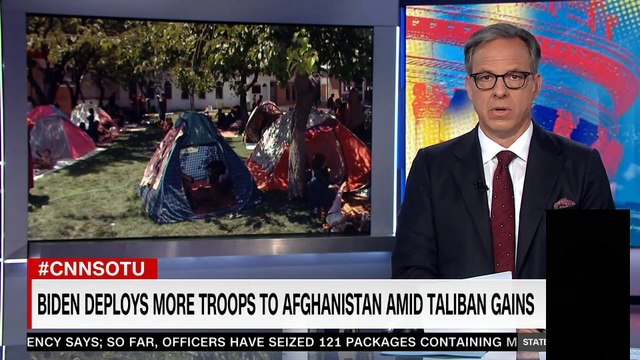 WATCH: Chris Wallace tries to blame Afghanistan DISASTER on TRUMP and Pompeo, while Jake Tapper(!) SWEATS Biden SecState