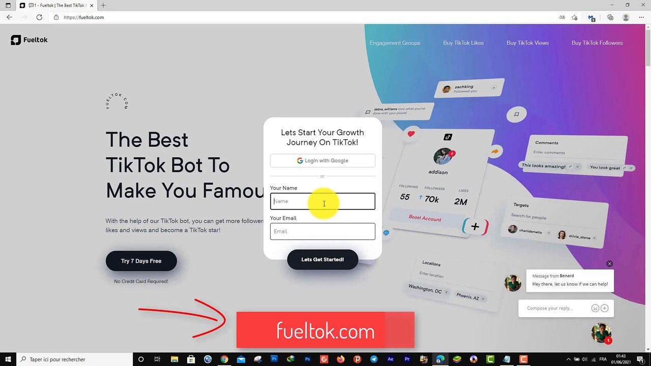 TIKTOK : Comment avoir Plein de Likes et des abonnés pour TikTok 2021 #tiktok #followers #like