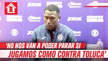 Bryan Angulo: 'No nos van a poder parar si jugamos como contra Toluca'