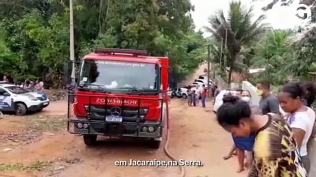 Vídeos mostram interior da casa onde crianças morreram incendiadas na Serra