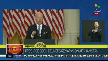 Biden: I am not going to ask our forces to continue risking in a foreign crisis