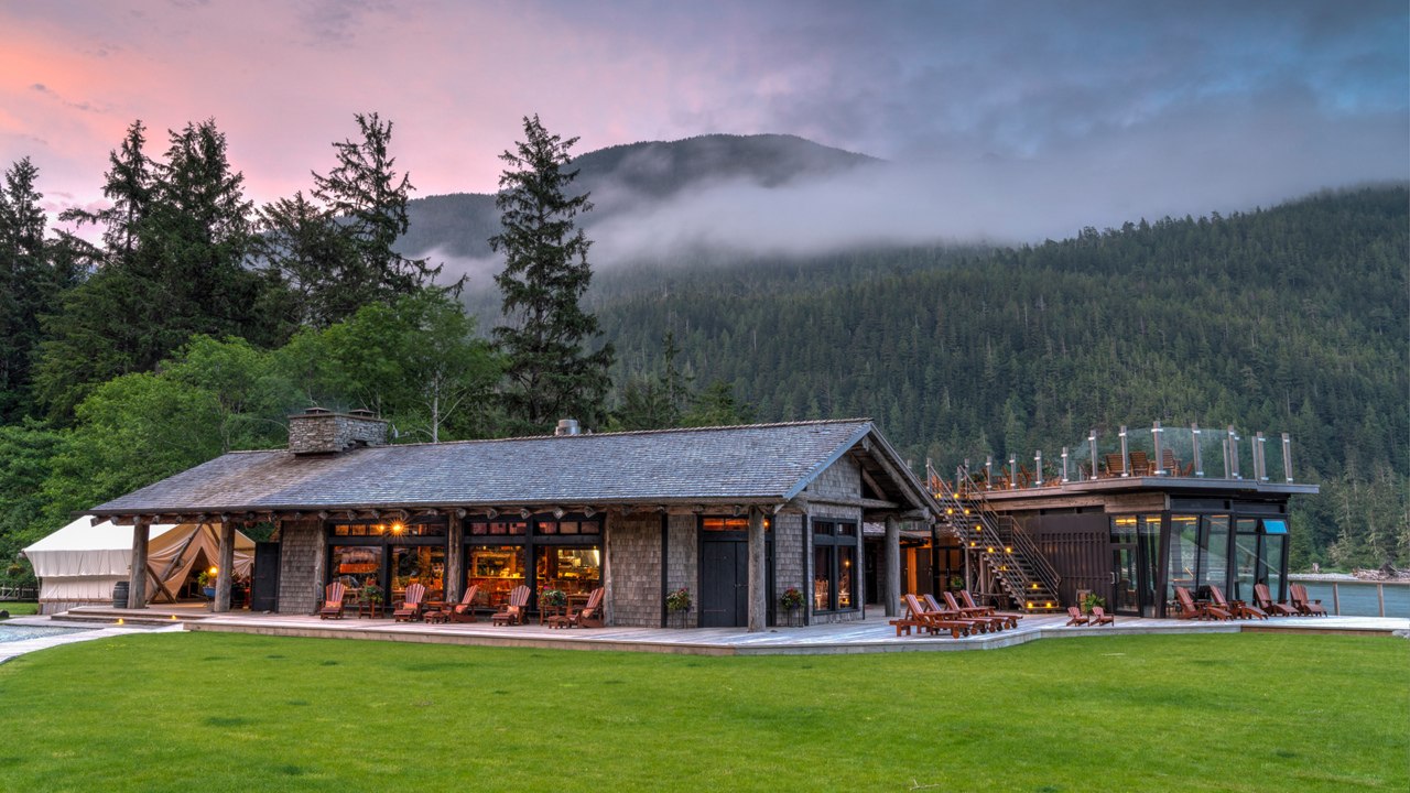 You Can Go Heli-Fishing, Salmon-Snorkeling, and Canyoning at This Luxe Glamping Lodge in C