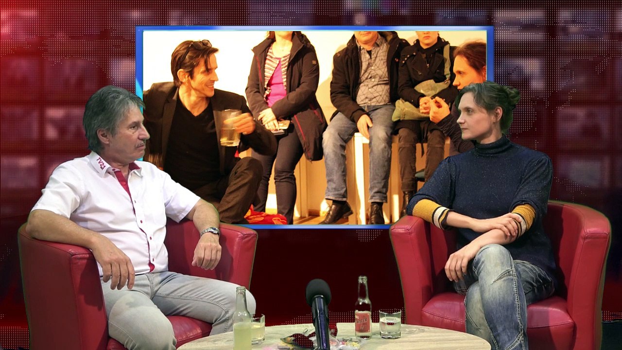 Die charismatische Schauspielerin Peta Klotzberg im Studio21