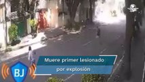 Cámara capta momento de la explosión en edificio de Coyoacán