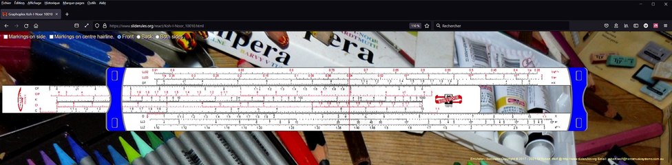 Règle à calcul : multiplication en chaîne / chaining (6 facteurs)
