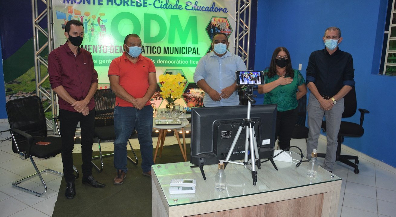 Prefeito Marcos Eron realiza abertura do primeiro Orçamento Democrático de 2021 em Monte Horebe