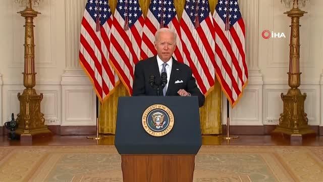 ABD Başkanı Joe Biden: Afganistan'dan çekilme kararımızın arkasındayım