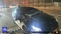 고속도로 승용차-화물차 추돌…교통사고 잇따라