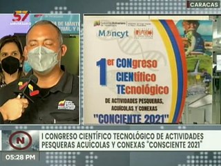 I Congreso Científico Tecnológico concentra a investigadores en el área pesquera y acuícola