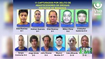 Policía Nacional captura 59 presuntos delincuentes por delitos de peligrosidad