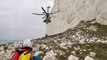 Injured Climber Rescued via Helicopter