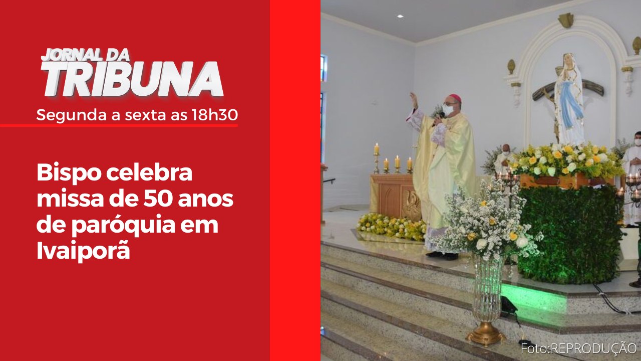 Bispo celebra missa de 50 anos de paróquia em Ivaiporã
