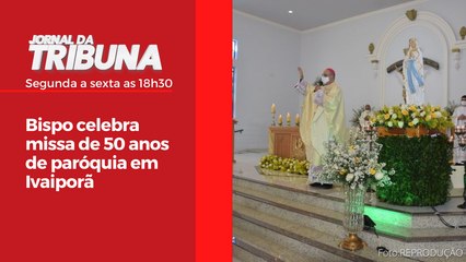 Bispo celebra missa de 50 anos de paróquia em Ivaiporã