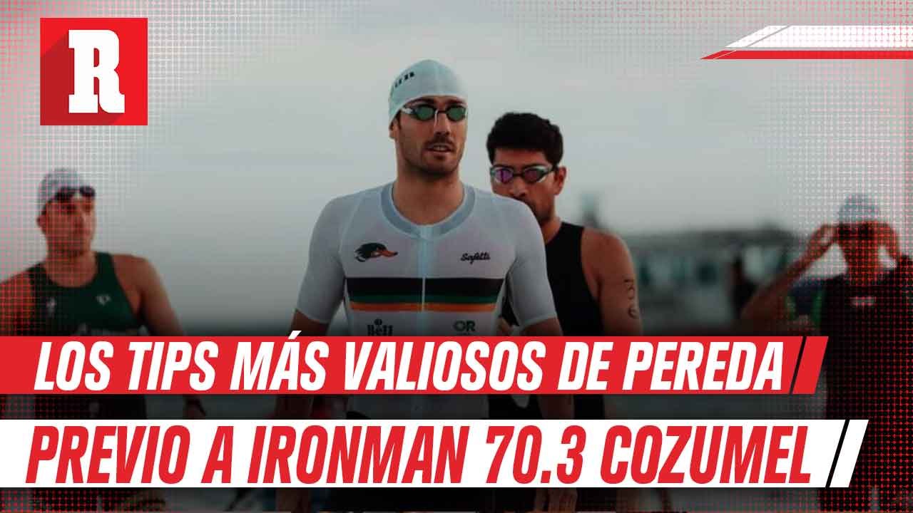 Joaquín Pereda: “La natación en el triatlón es un deporte muy sucio, se convierte en un deporte de contacto"