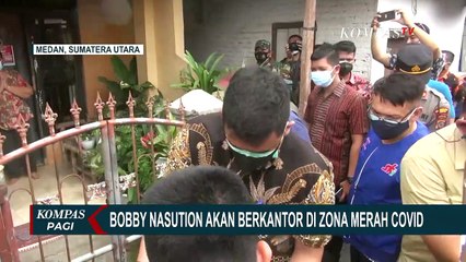 Bobby Nasution Akan Berkantor di Zona Merah Covid-19, Ada Apa?